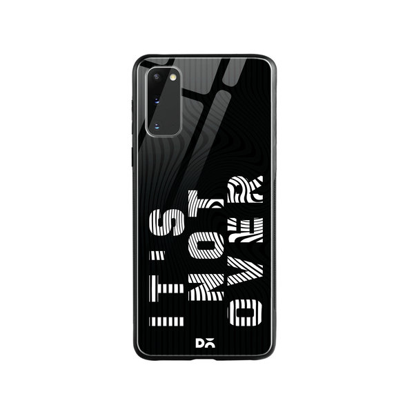 

DailyObjects Its Not Over Glass Case Cover For Samsung Galaxy S20