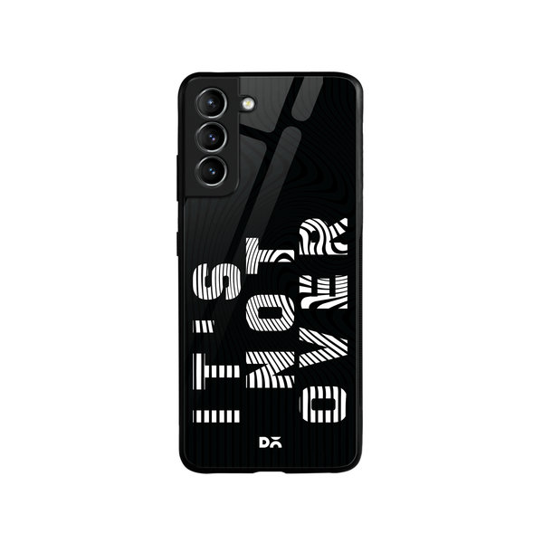 

DailyObjects Its Not Over Glass Case Cover For Samsung Galaxy S21 FE