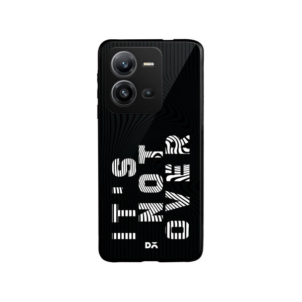 

DailyObjects Its Not Over Glass Case Cover For Vivo V25