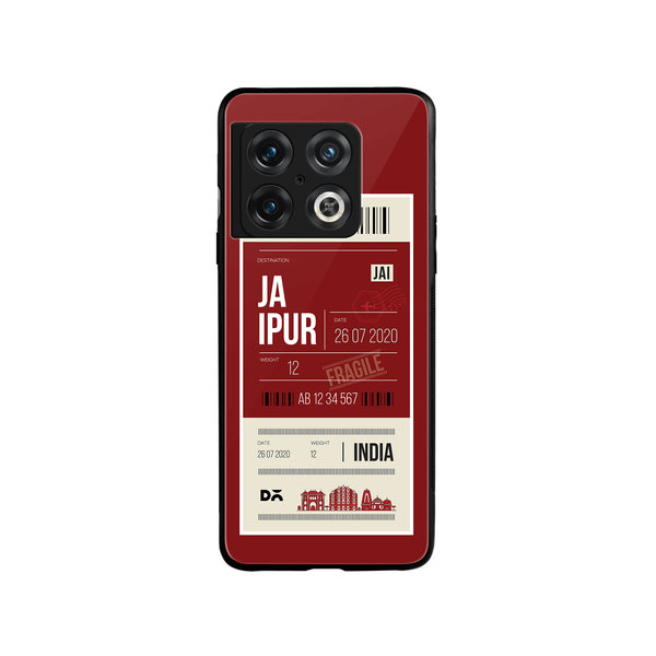 

DailyObjects Jaipur City Tag Glass Case Cover For OnePlus 10 Pro