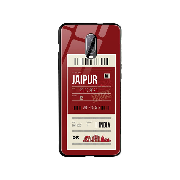

DailyObjects Jaipur City Tag Glass Case Cover For OnePlus 7