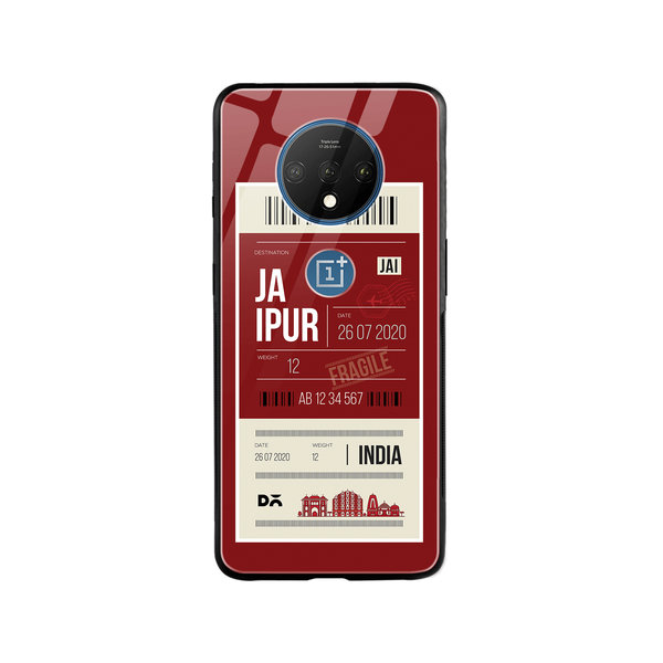 

DailyObjects Jaipur City Tag Glass Case Cover For OnePlus 7T