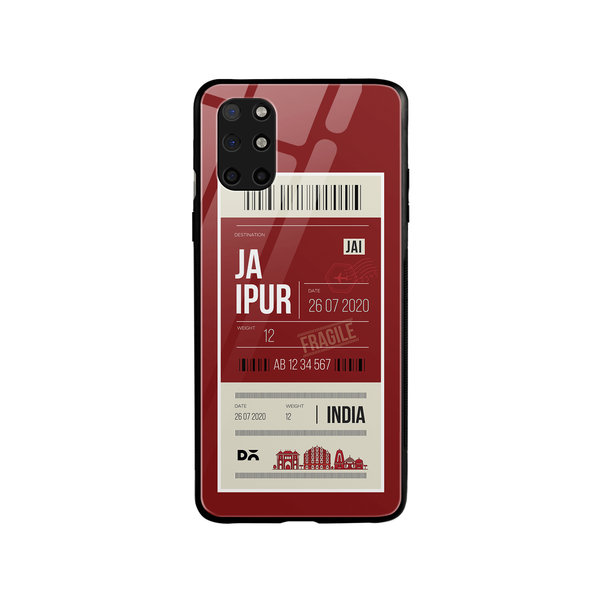 

DailyObjects Jaipur City Tag Glass Case Cover For OnePlus 8T