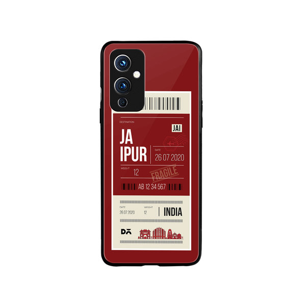 

DailyObjects Jaipur City Tag Glass Case Cover For OnePlus 9