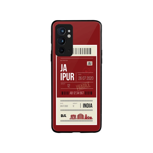 

DailyObjects Jaipur City Tag Glass Case Cover For OnePlus 9RT