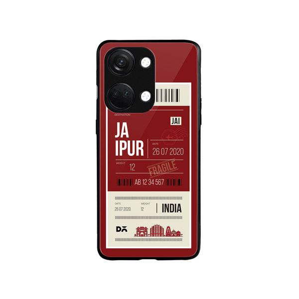 

DailyObjects Jaipur City Tag Glass Case Cover For OnePlus Nord 3