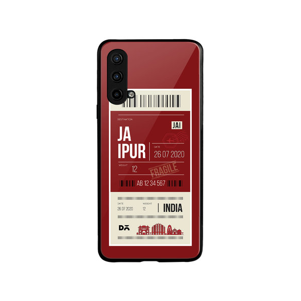 

DailyObjects Jaipur City Tag Glass Case Cover For OnePlus Nord CE