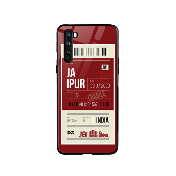 

DailyObjects Jaipur City Tag Glass Case Cover For OnePlus Nord