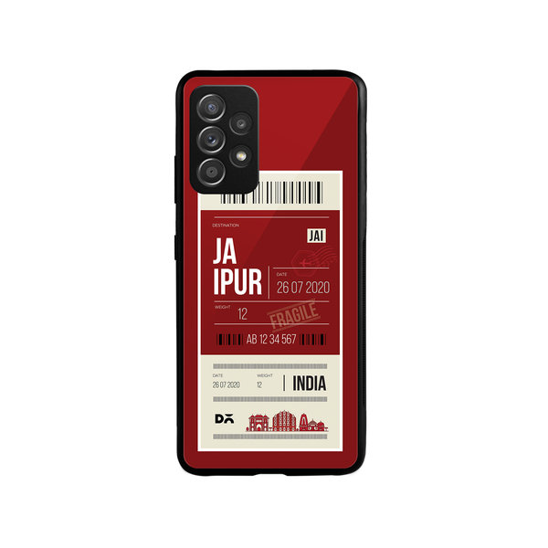 

DailyObjects Jaipur City Tag Glass Case Cover For Samsung Galaxy A53