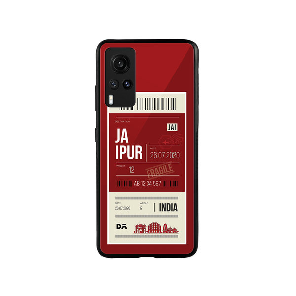 

DailyObjects Jaipur City Tag Glass Case Cover For Vivo X60