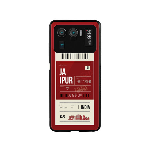 

DailyObjects Jaipur City Tag Glass Case Cover For Xiaomi Mi 11 Ultra