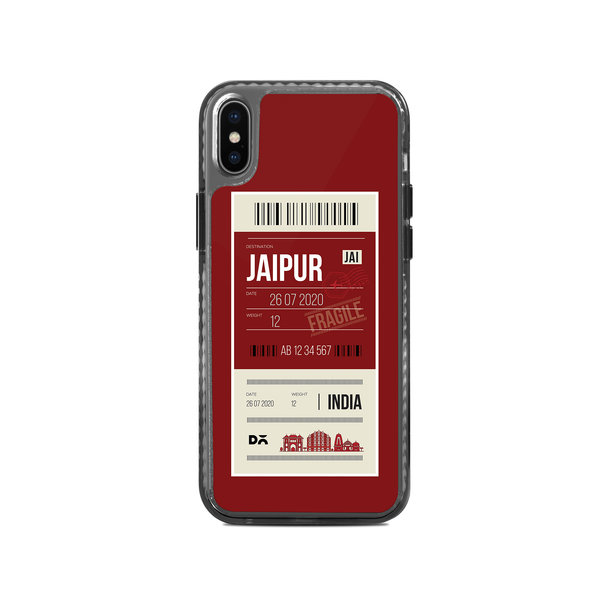 

DailyObjects Jaipur City Tag Stride 2.0 Case Cover For iPhone XS