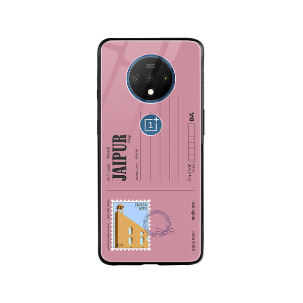 

DailyObjects Jaipur Jantar Mantar Postcard Glass Case Cover For OnePlus 7T