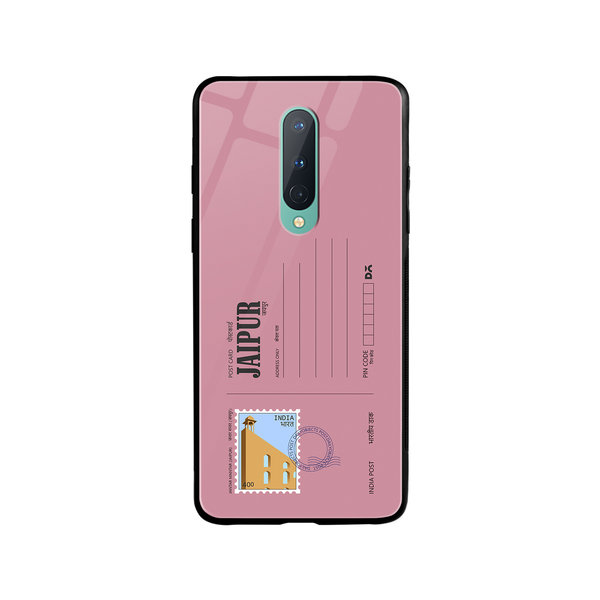 

DailyObjects Jaipur Jantar Mantar Postcard Glass Case Cover For OnePlus 8