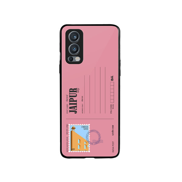 

DailyObjects Jaipur Jantar Mantar Postcard Glass Case Cover For OnePlus Nord 2
