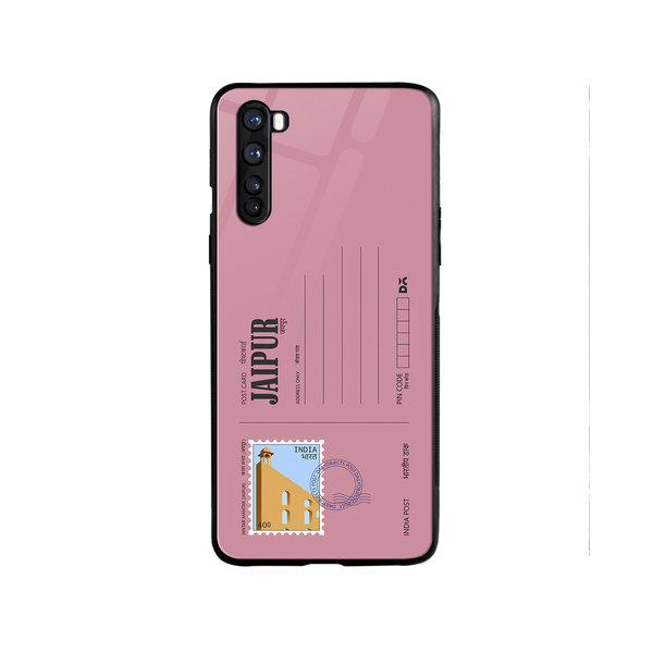 

DailyObjects Jaipur Jantar Mantar Postcard Glass Case Cover For OnePlus Nord