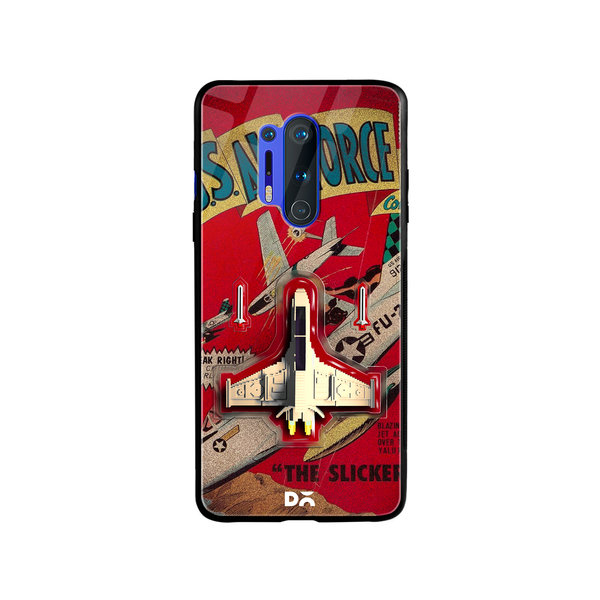 

DailyObjects Jet Ranger Glass Case Cover For OnePlus 8 Pro