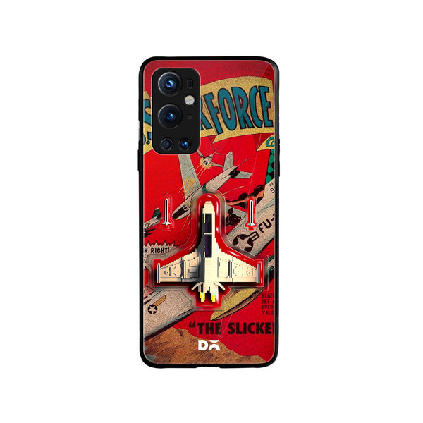 DailyObjects Jet Ranger Glass Case Cover For OnePlus 9 Pro