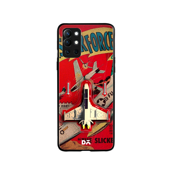 

DailyObjects Jet Ranger Glass Case Cover For OnePlus 9R