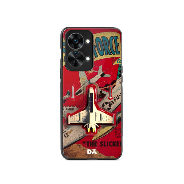 

DailyObjects Jet Ranger Glass Case Cover For OnePlus Nord 2T