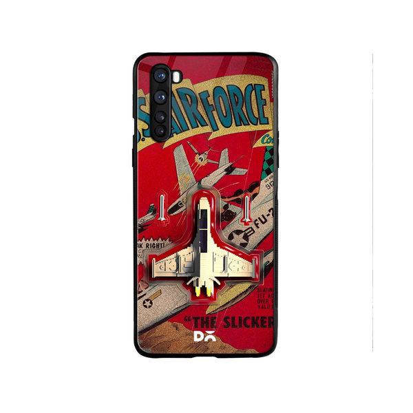 

DailyObjects Jet Ranger Glass Case Cover For OnePlus Nord