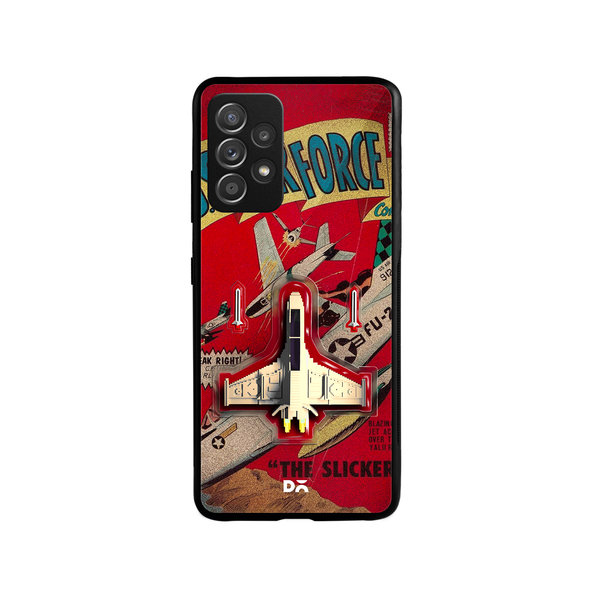 

DailyObjects Jet Ranger Glass Case Cover For Samsung Galaxy A53