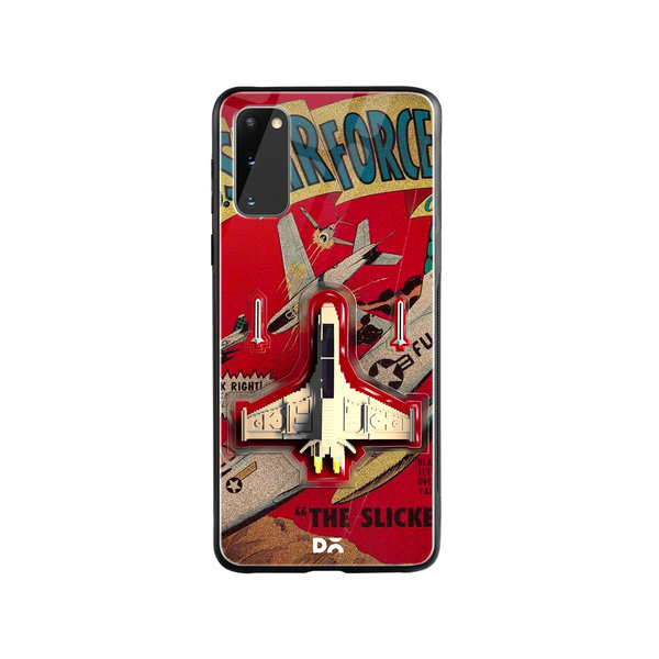 

DailyObjects Jet Ranger Glass Case Cover For Samsung Galaxy S20