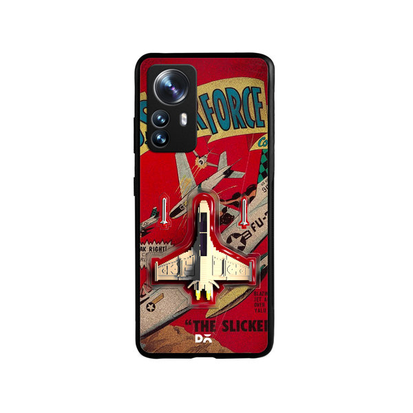 

DailyObjects Jet Ranger Glass Case Cover For Xiaomi 12 Pro