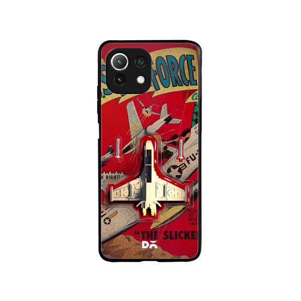 

DailyObjects Jet Ranger Glass Case Cover For Xiaomi Mi 11 Lite