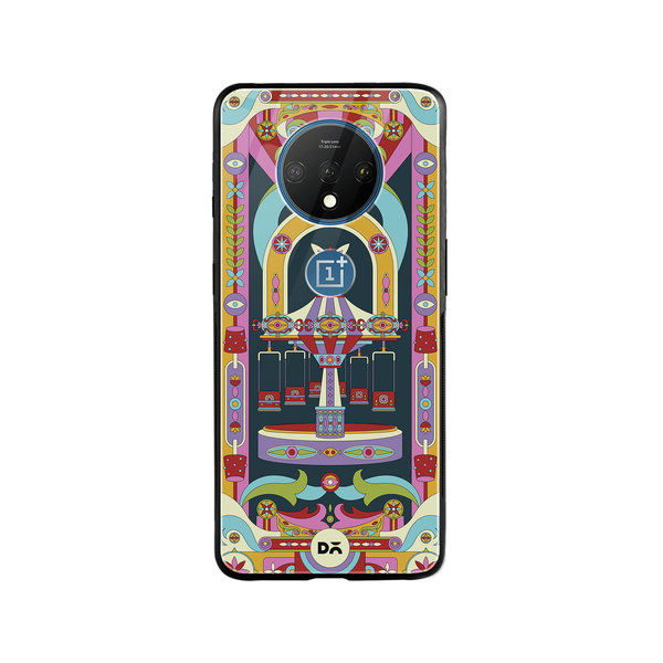 

DailyObjects Jhoola Mela Glass Case Cover For OnePlus 7T