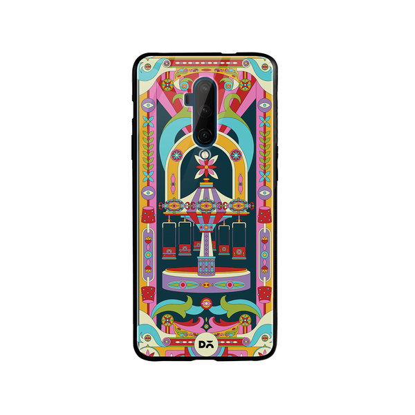 

DailyObjects Jhoola Mela Glass Case Cover For OnePlus 7T Pro