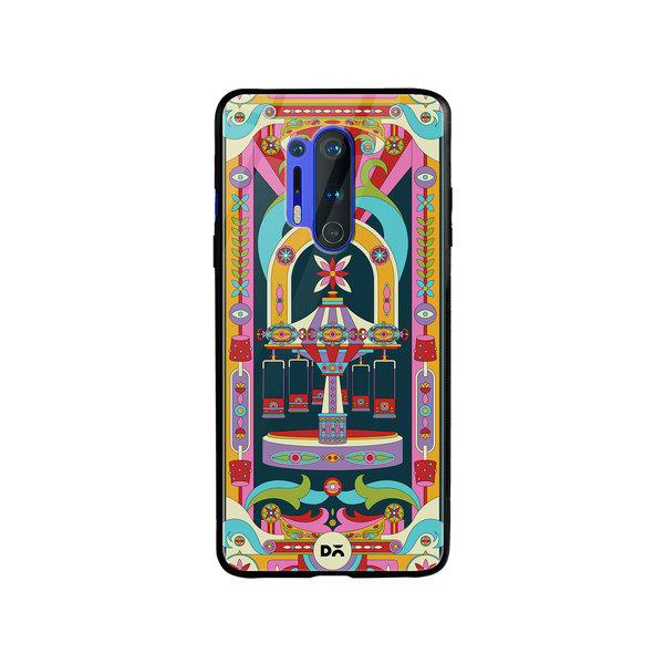 

DailyObjects Jhoola Mela Glass Case Cover For OnePlus 8 Pro