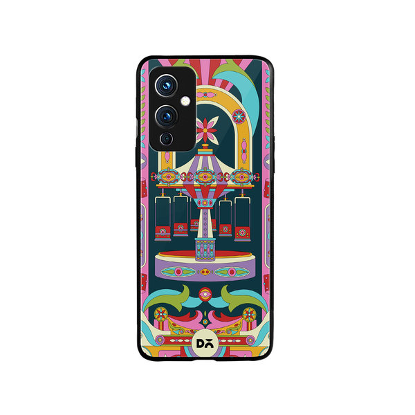 

DailyObjects Jhoola Mela Glass Case Cover For OnePlus 9
