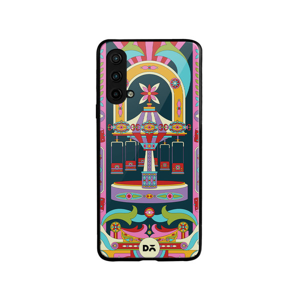 

DailyObjects Jhoola Mela Glass Case Cover For OnePlus Nord CE