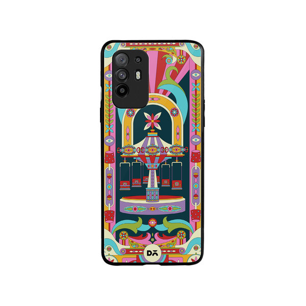 

DailyObjects Jhoola Mela Glass Case Cover For Oppo F19 Pro Plus
