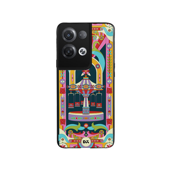 

DailyObjects Jhoola Mela Glass Case Cover For Oppo Reno 8 Pro Plus
