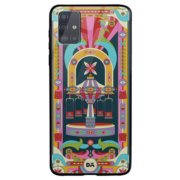 

DailyObjects Jhoola Mela Glass Case Cover For Samsung Galaxy A51
