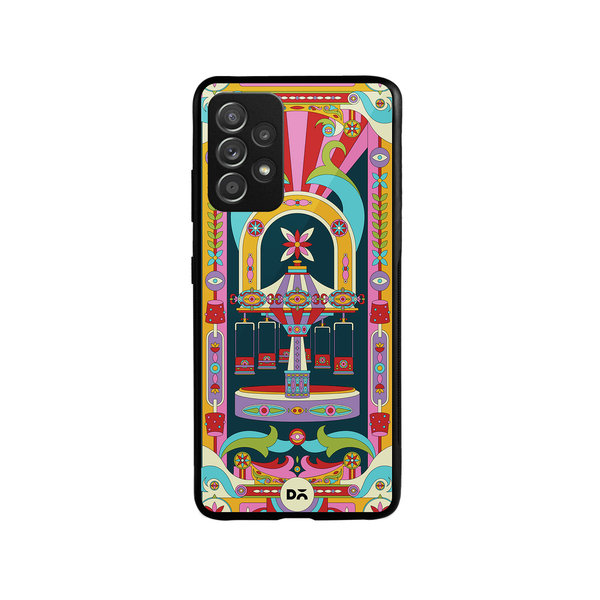 

DailyObjects Jhoola Mela Glass Case Cover For Samsung Galaxy A52