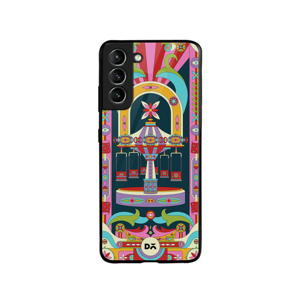 

DailyObjects Jhoola Mela Glass Case Cover For Samsung Galaxy S21 FE