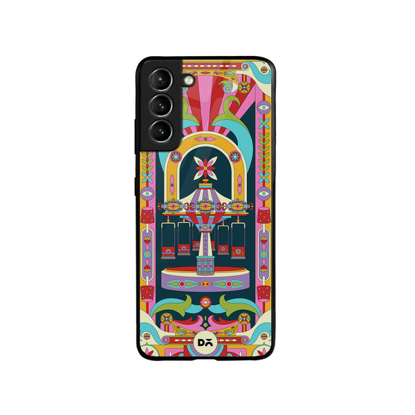 

DailyObjects Jhoola Mela Glass Case Cover For Samsung Galaxy S21 Plus