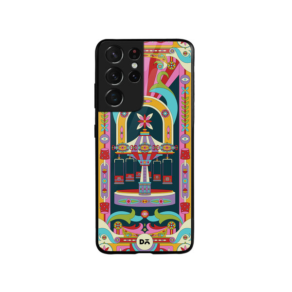 

DailyObjects Jhoola Mela Glass Case Cover For Samsung Galaxy S21 Ultra