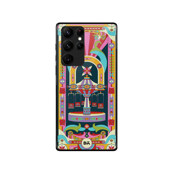 

DailyObjects Jhoola Mela Glass Case Cover For Samsung Galaxy S22 Ultra