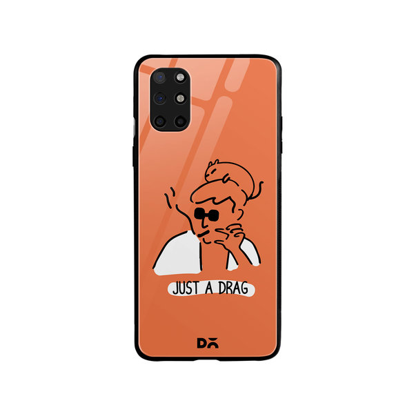 

DailyObjects Just A Drag Glass Case Cover For OnePlus 8T