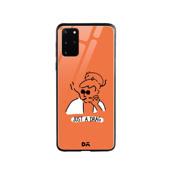 

DailyObjects Just A Drag Glass Case Cover For Samsung Galaxy S20 Plus