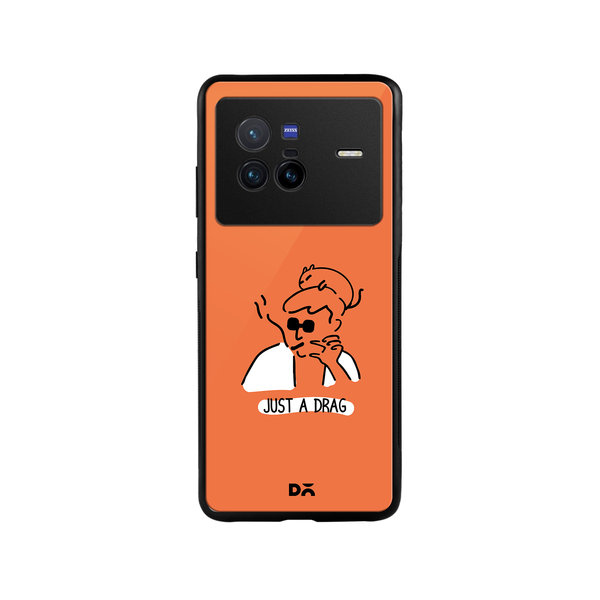 

DailyObjects Just A Drag Glass Case Cover For Vivo X80