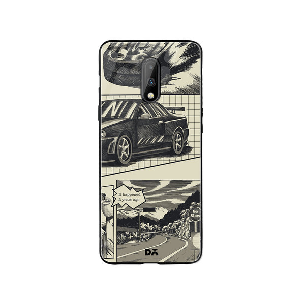 

DailyObjects K3 Battle of Time Glass Case Cover For OnePlus 7