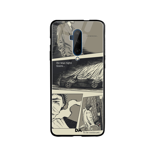 

DailyObjects K3 Hollow Victory Glass Case Cover For OnePlus 7T Pro