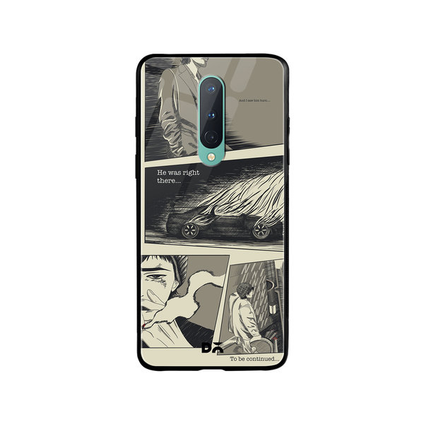 

DailyObjects K3 Hollow Victory Glass Case Cover For OnePlus 8