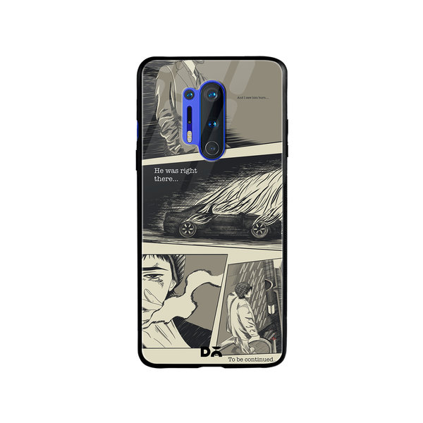 

DailyObjects K3 Hollow Victory Glass Case Cover For OnePlus 8 Pro