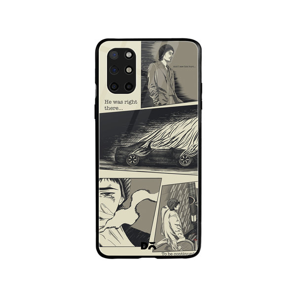 

DailyObjects K3 Hollow Victory Glass Case Cover For OnePlus 8T